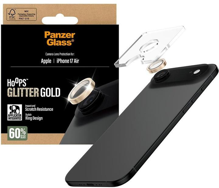 Actual product image PanzerGlass Hoops Camera Lens Protector (1 Piece, Apple iPhone Air)