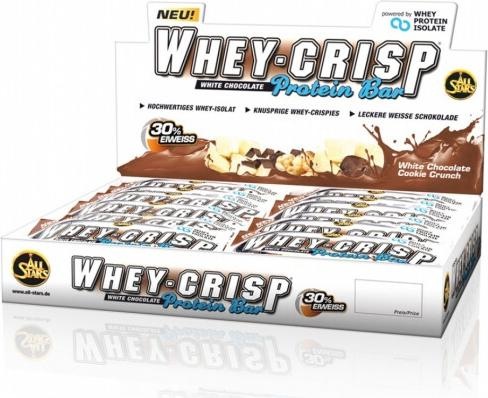 Produktbild All Stars Whey Crisp Protein Bar (Weisse Schokolade, 1 Stk., 50 g)