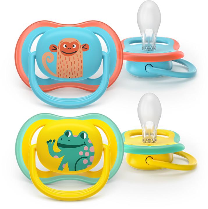 Actual product image Philips Avent Pacifier SCF349/58 ultra air (2x)