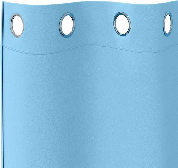Actual product image vidaXL Light-shielding curtains (225 x 140 cm)