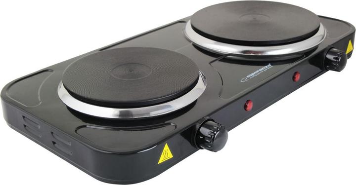 Productafbeelding Esperanza EKH014K Elektrische kookplaat 2 zones (n) Zwart