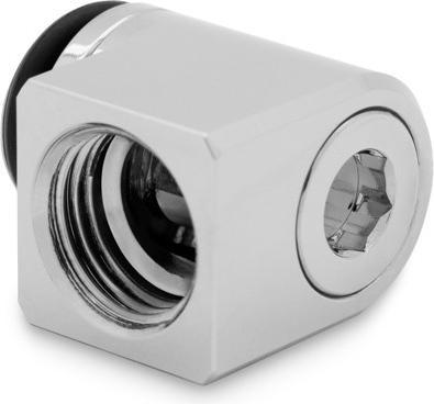 Produktbild EKWB EK-Torque Micro Adapter 90 Grad G1/4 Zoll AG auf G1/4 Zoll IG - drehbar, nickel
