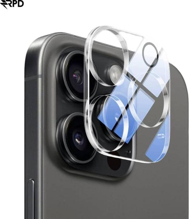 RPD iPhone 12 Pro Max - Tempered Glass / Panzerglas Rückkamera - vollflächig transparent (1 pcs., Apple iPhone 12 Pro Max)