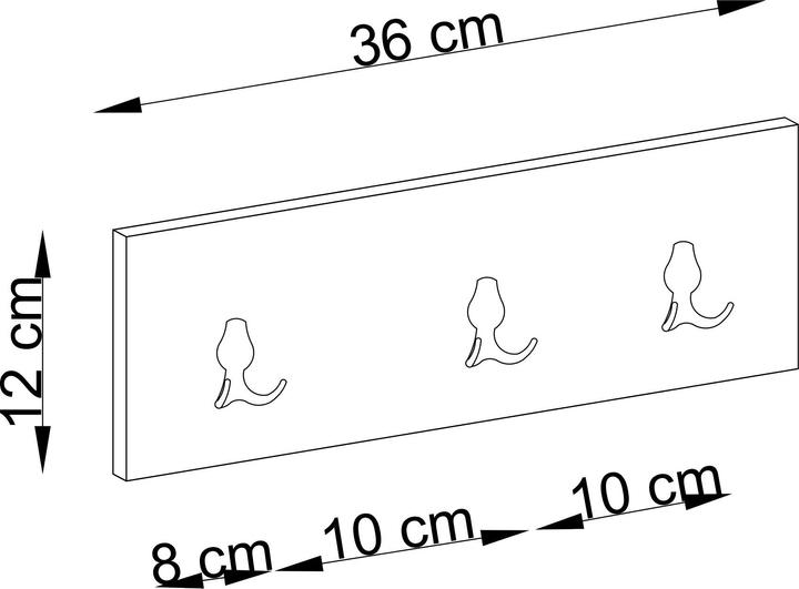 Produktbild Homitis Triook Wall Hook
