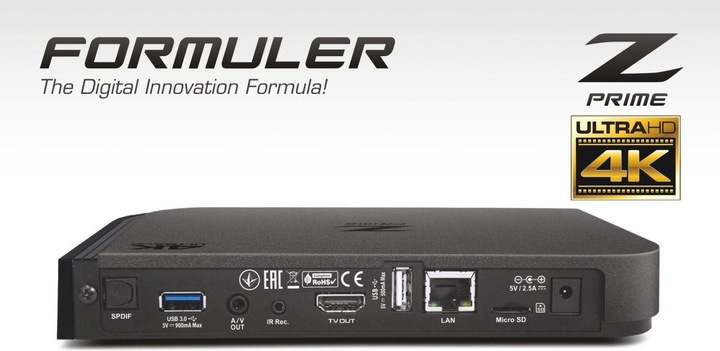 Actual product image Formuler Z Prime (8 GB, IPTV (ready))