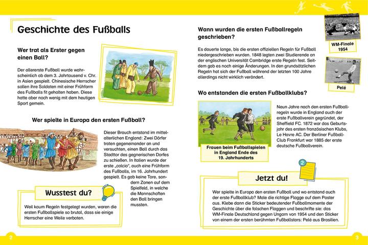 Produktbild Kozinowski:Fussball Mein Wissensbuch (Deutsch, Jonas Kozinowski, 2025)
