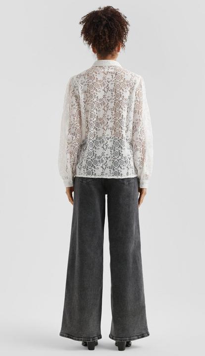 Immagine prodotto s.Oliver Bluse Spitzenbluse mit Knopfleiste (36)