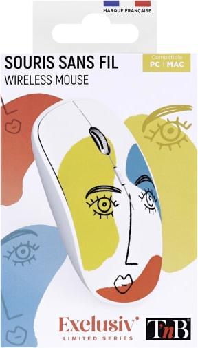 Image du produit T'nB Souris Sans Fil Exclusiv' Art (Blanc) (Sans fil)