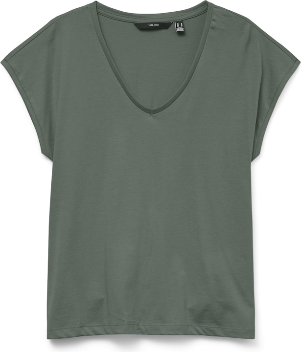 Actual product image Vero Moda Vmluna Ss V-Neck Tee Jrs Noos (XL)