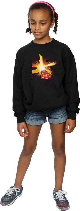 Produktbild Disney Cars Lightning McQueen Burst Sweatshirt Mädchen (152, 158)