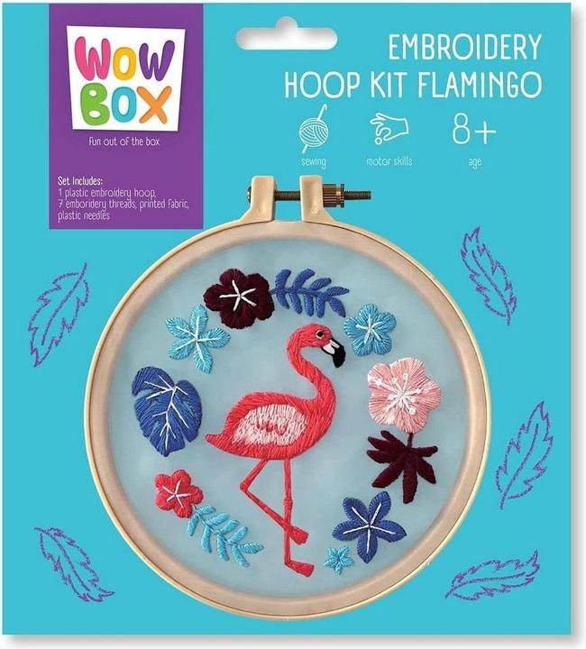 Wow Box. Flamingo-Stickset
