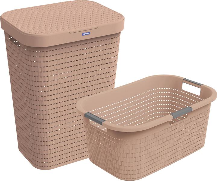 Image du produit Rotho Lot de 2 linges COUNTRY (50 l)