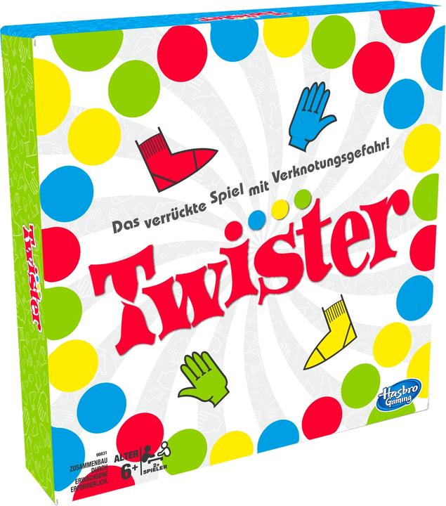 Actual product image Hasbro Gaming Twister (German, 2 Players)