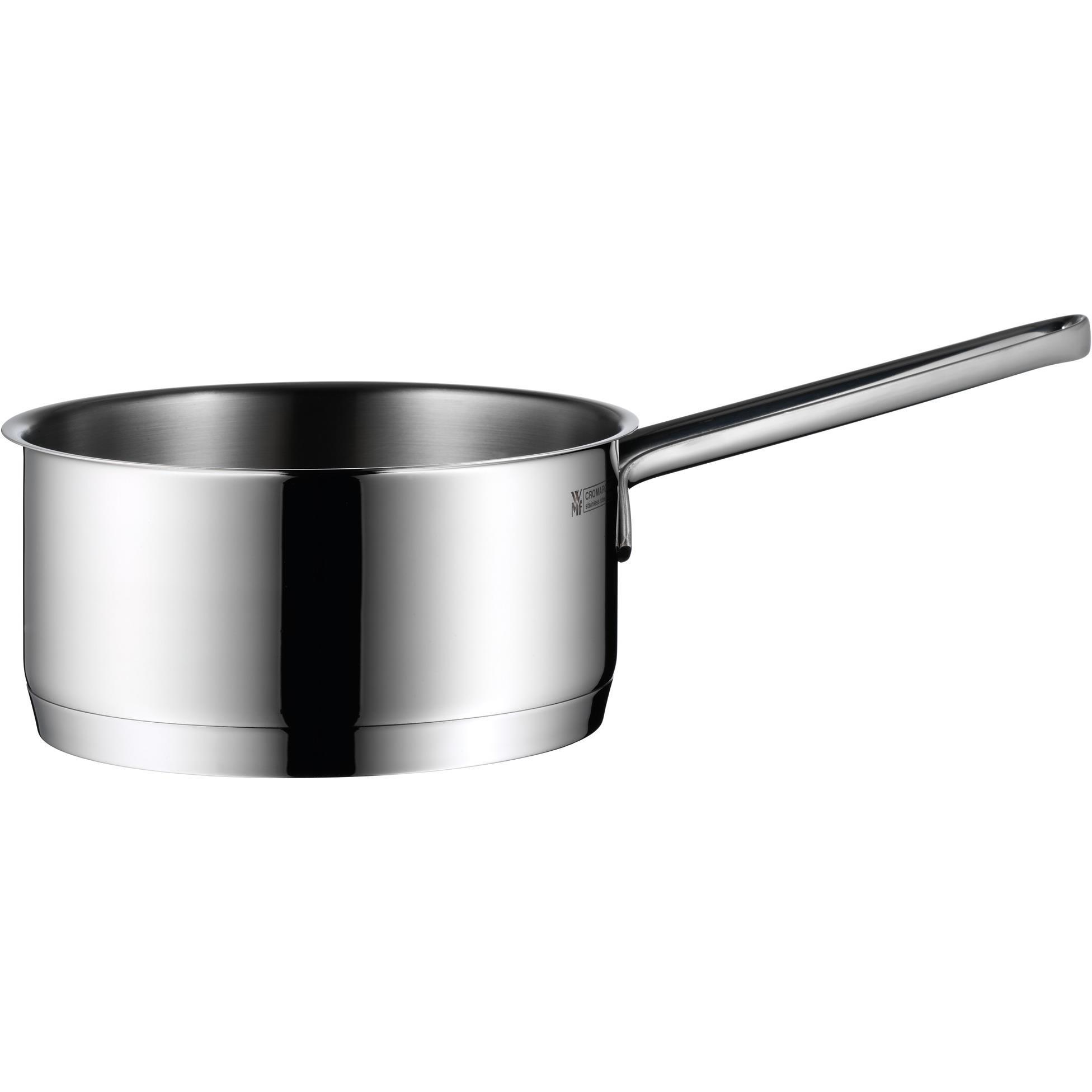 WMF Stielkasserolle Topf 16cm Stieltopf Provence Plus Edelstahl 18/10, Pfanne + Kochtopf, Silber