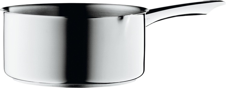 Produktbild WMF Stielkasserolle Topf 16cm Stieltopf 1,5l Schnaupe Induktion Edelstahl (16 cm, Kochtopf, Edelstahl)