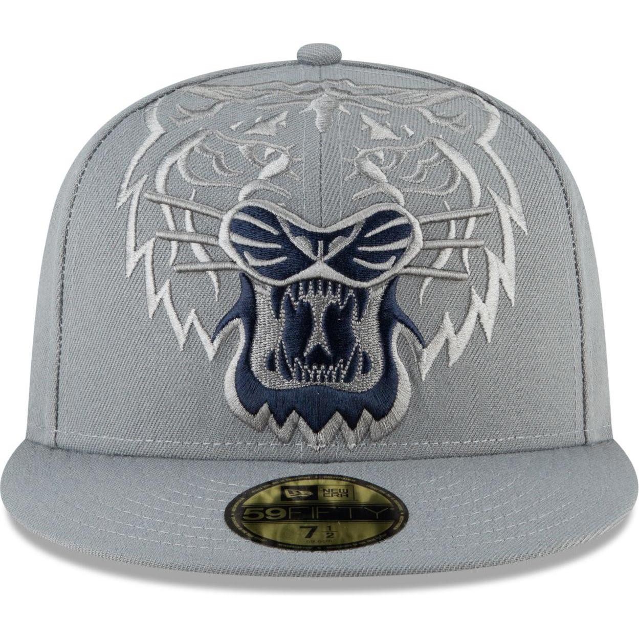 Thumbnail - New Era, Herren, Cap, 59Fifty Fitted Cap - STORM Detroit Tigers - 7 7/8, Grau, (7 7/8)