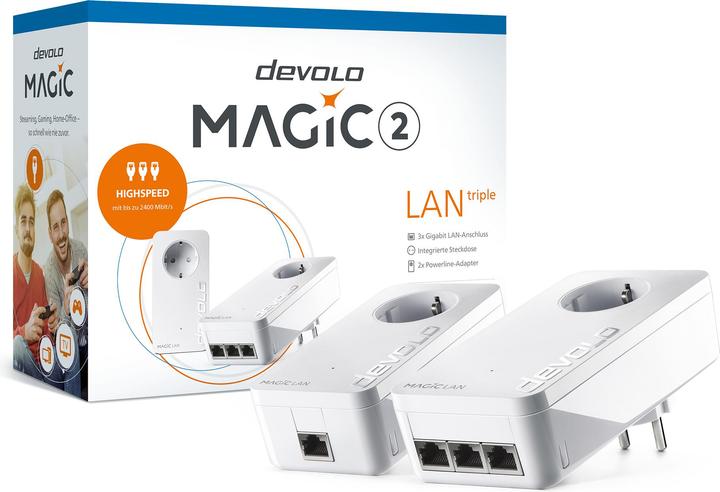 Produktbild Devolo Magic 2 Starter Kit (2400 Mbit/s)