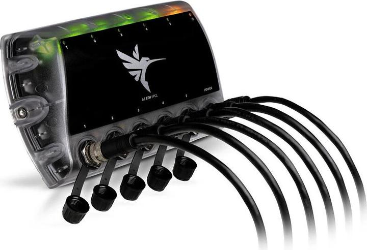 Actual product image Humminbird 5 Port Ethernet Switch II