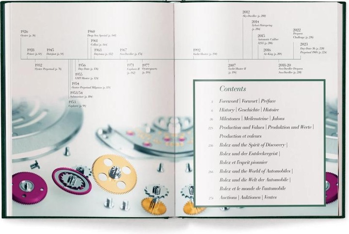 Produktbild The Watch Book Rolex (Deutsch, Englisch, Französisch, Bernadette Snyder McCarver, 2023)