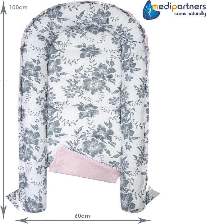 Produktbild Medi Partners 5-teiliges Babynest Set Berry
