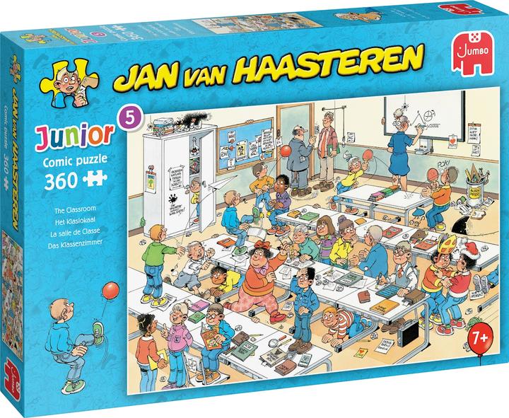 Actual product image Jumbo Jan van Haasteren Junior The Classroom (360 pieces)