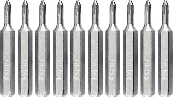 Actual product image Bernstein 6-340-Y00 Bit-Set Qualitätsstahl sandgestrahlt vernickelt 10 St.
