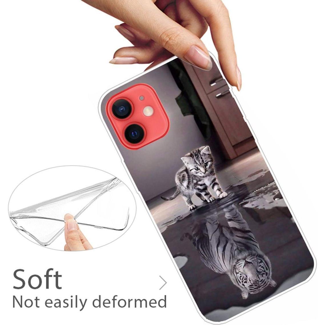 Thumbnail - König Design Hülle Handy Schutz für Apple iPhone 13 mini Case Cover Tasche Etuis Transparent (Apple iPhone 13 mini), Sma...