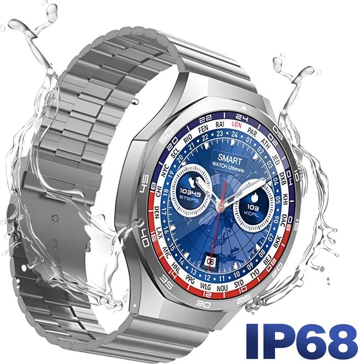 Immagine prodotto Hoco Other Computer Accessory Smartwatch 1,53" TFT with call function DYD03 silver (46 mm)
