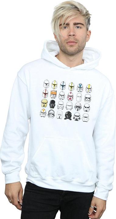 Actual product image Star Wars Mens Trooper Helmets Hoodie (3XL)