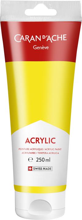 Produktbild Caran d'Ache Acrylic (Primärgelb, 250 ml)