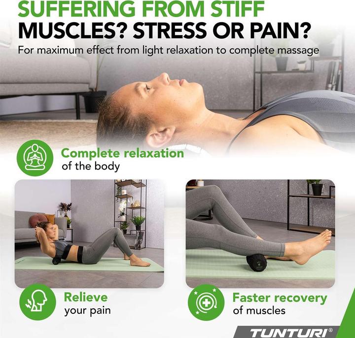 Produktbild Tunturi Massage-Rolle vibrierend