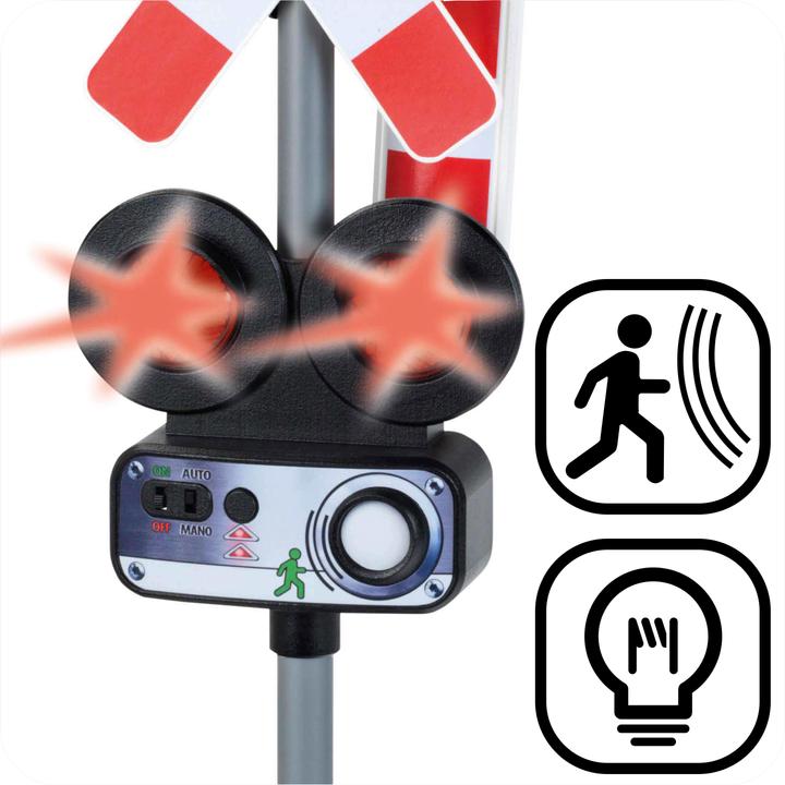 Image du produit Theo Klein 2961 passaggio a livello con suoni e luci | Comando automatico e manuale a scelta | Giocattolo per b