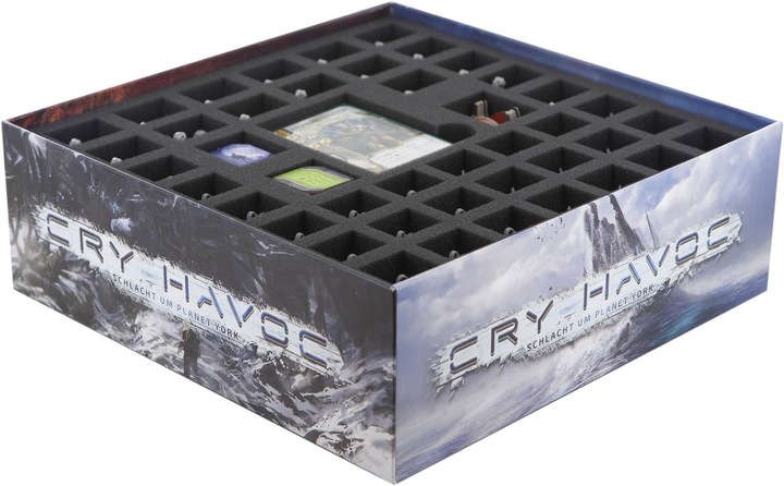 Actual product image Feldherr AW03SET - Foam set for the original Cry Havoc board game box (Foam material)