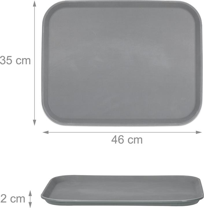 Immagine prodotto Relaxdays 2x vassoio da caffè