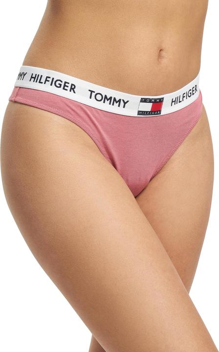 Produktbild Tommy Hilfiger Damen String Thong mit Stretch, Rosa (English Pink), S (S)