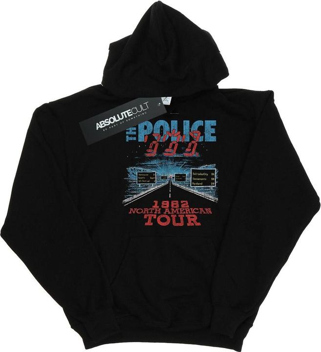 Immagine prodotto The Police North American Tour V2 Felpa con Cappuccio Donna (XL)