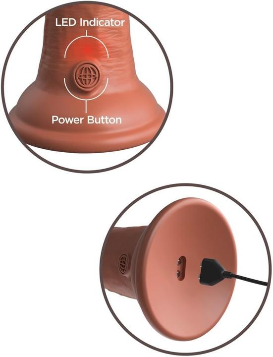 Produktbild Pipedream 6 inch Vibrating + Dual Density Vibrator