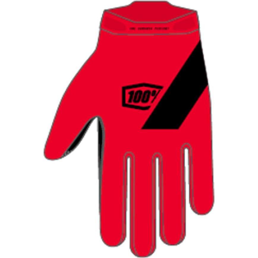 Thumbnail - 100%, Herren, Handschuhe, Gloves Ridecamp, Rot, (M)