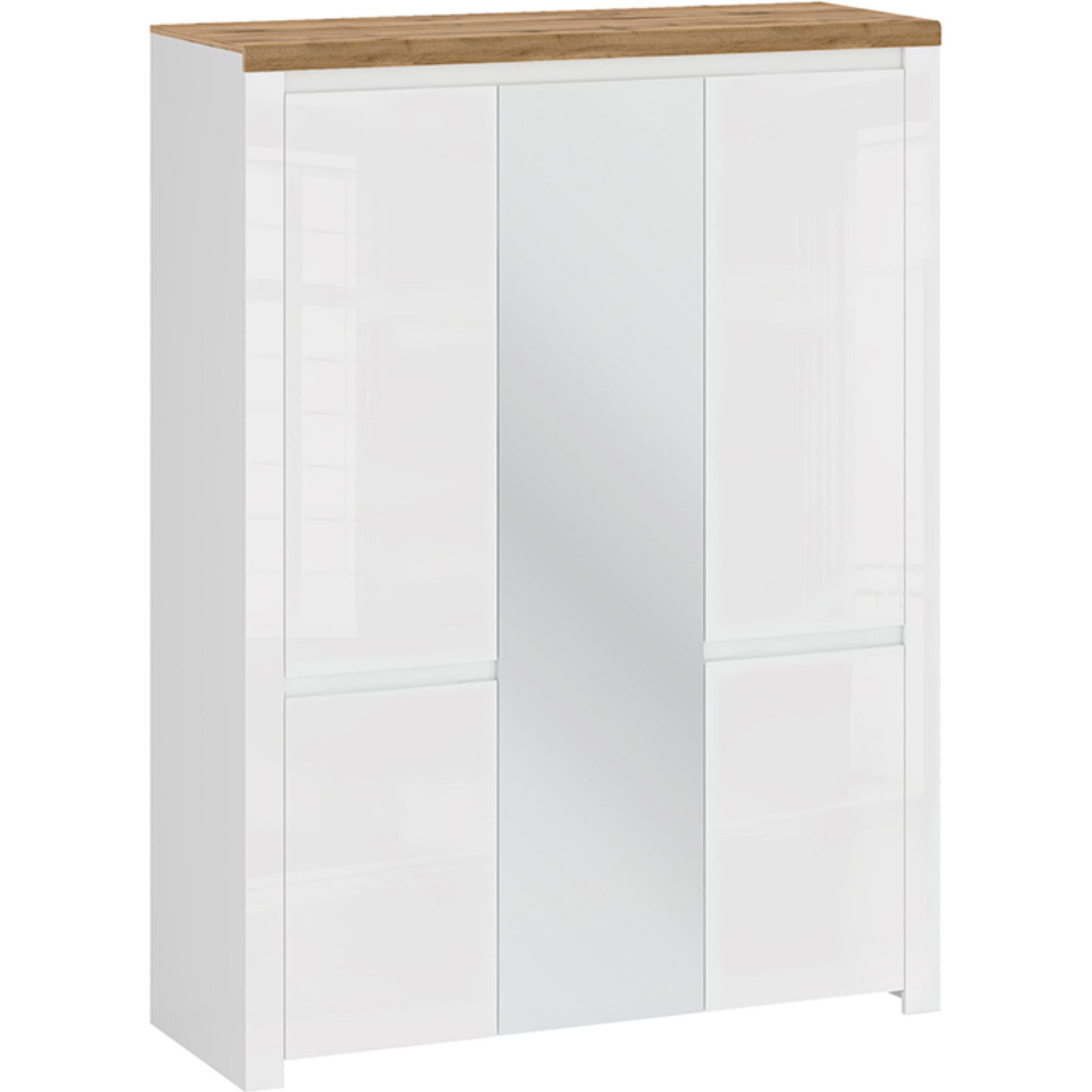 Konsimo, Kleiderschrank, Damino (151 x 202 x 56 cm)