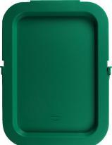 Actual product image Tontarelli bin with handle moda 38l green/black (38 l)