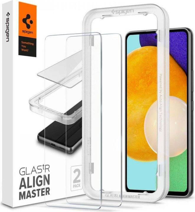 Actual product image Spigen ALM Glas tR(2P) (2 pcs., Samsung Galaxy A53 5G)