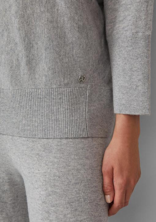 Produktbild s.Oliver Strickpullover Pullover aus Kaschmirmix mit Fledermausärmeln (40)