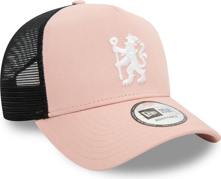 Actual product image New Era A-Frame Mesh Trucker Cap - FC Chelsea rose