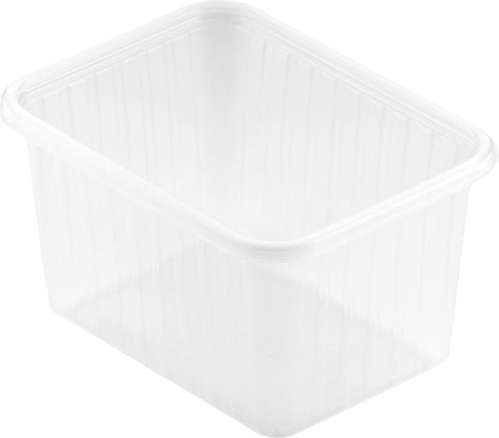 Produktbild Duni 160512, Bowl, Rectangular, Plastic, Transparent, Monochromatic, 50 pc(s) (50 x)