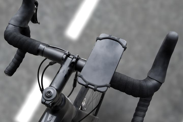 Actual product image Fixed Bikee Silicone, black