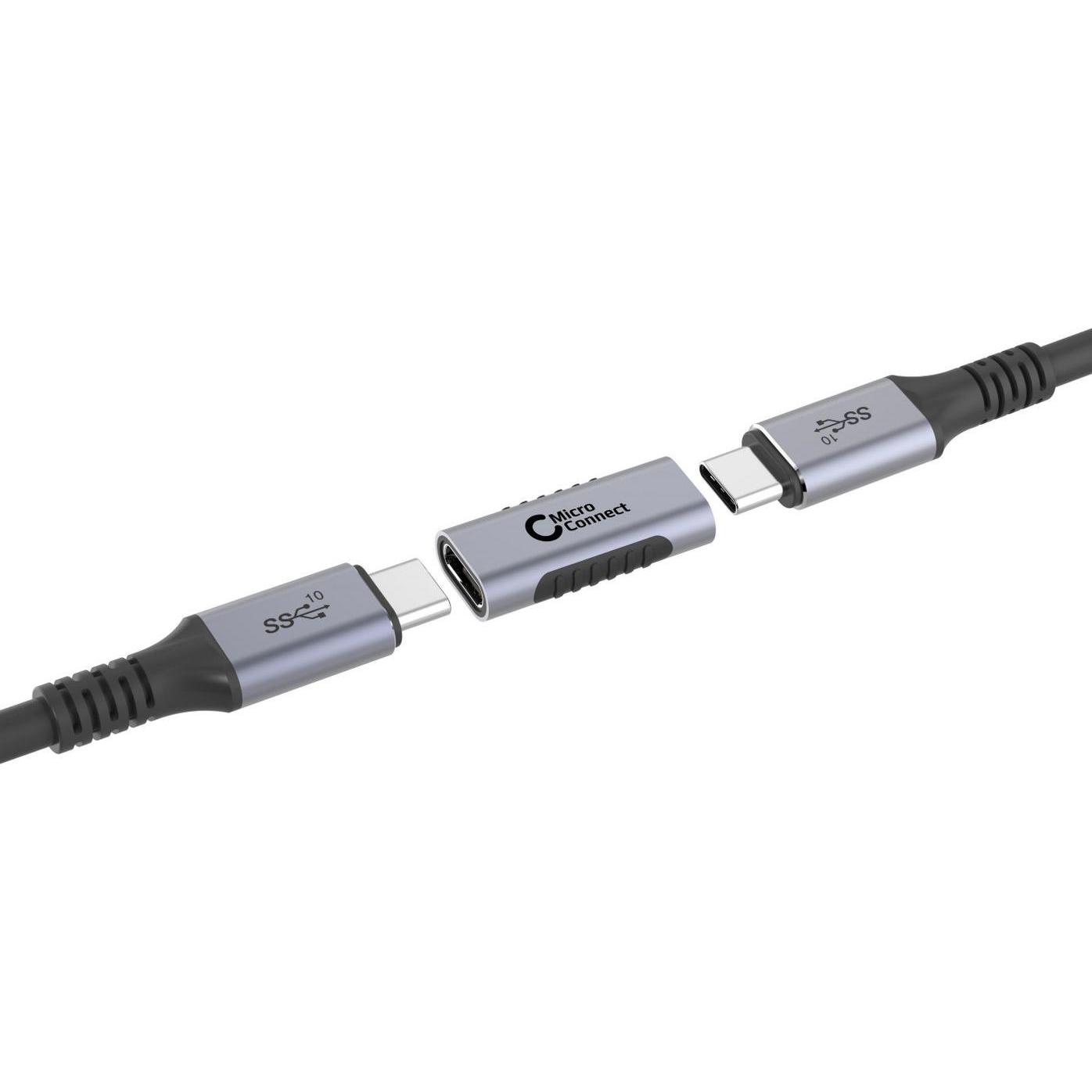 Thumbnail - MicroConnect USB-C Adapter F-F (USB 3.2 Gen 2), USB Kabel