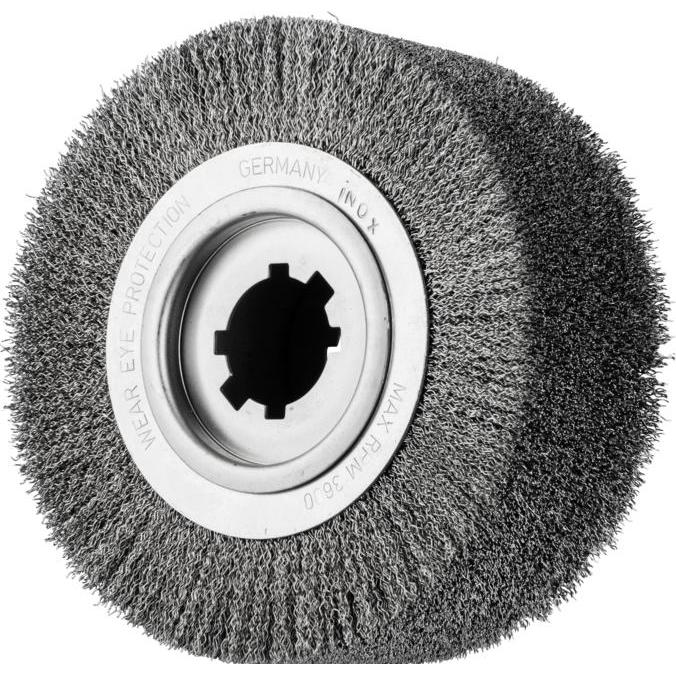 Pferd, Schleifmittel, Rundbürste. ungezopft RBU 250100/50.8 INOX 0.50
