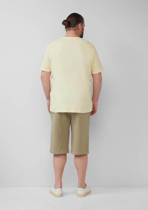 Image du produit S.Oliver Bermuda Detroit: Sweat-Bermuda mit Flammgarnstruktur im Relaxed Fit (4XL)