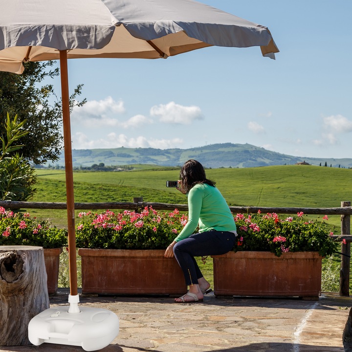 Actual product image Relaxdays Sunshade stand