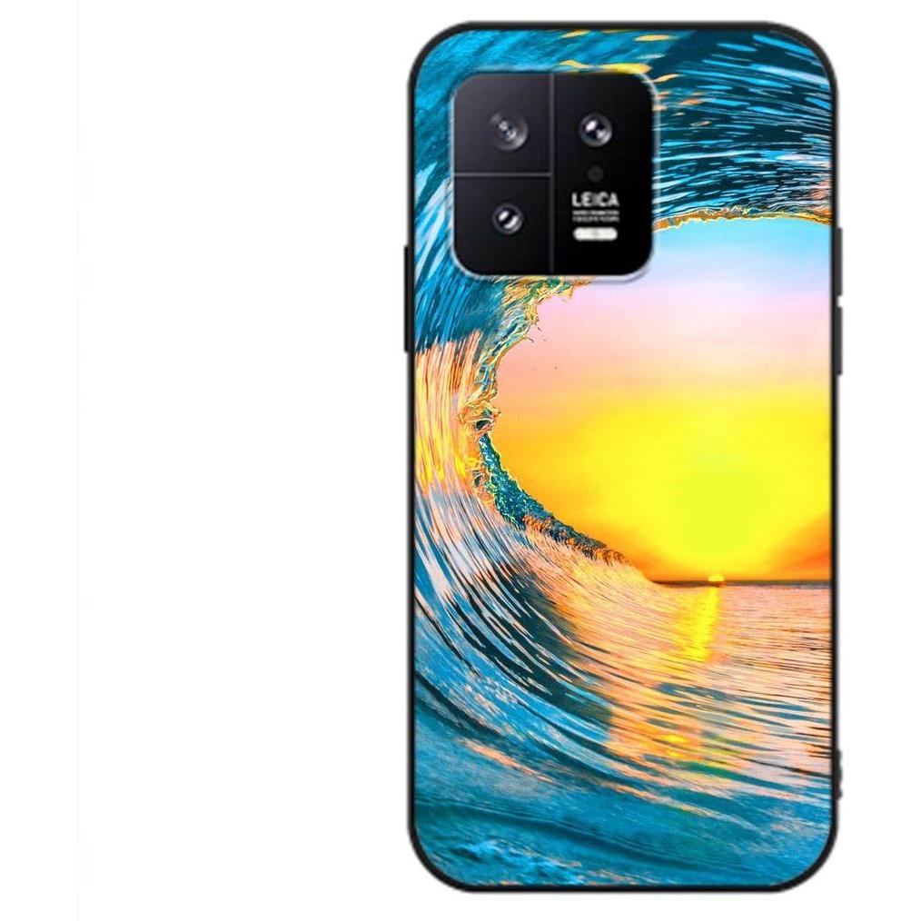 König Design Hülle Handy Schutz für Xiaomi 13 Case Cover Tasche Bumper Etuis Backcover TPU (Xiaomi 13), Smartphone Hülle...